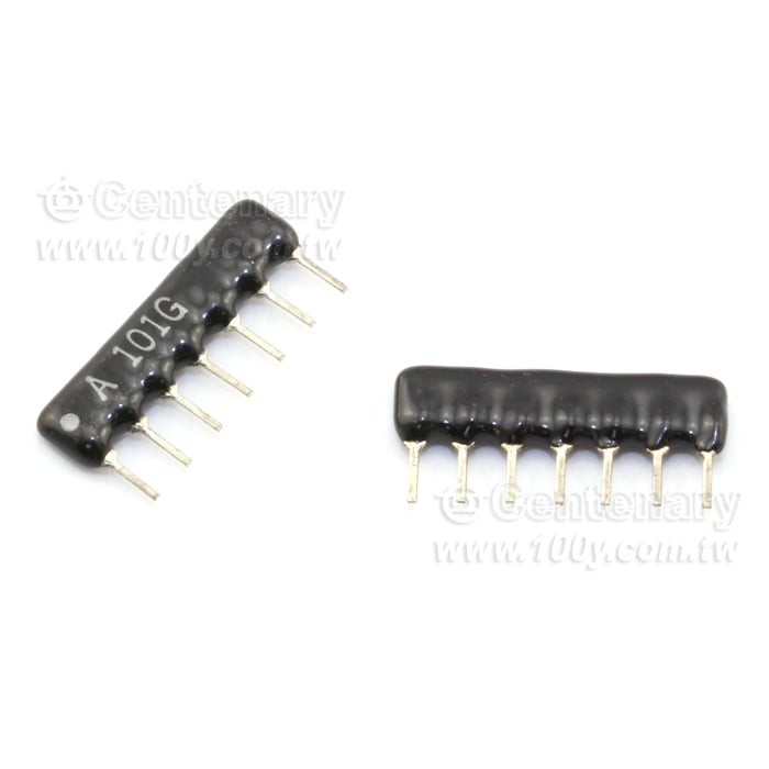 A 1/8W 100ohm ±2% 7P - 5511 產品圖片