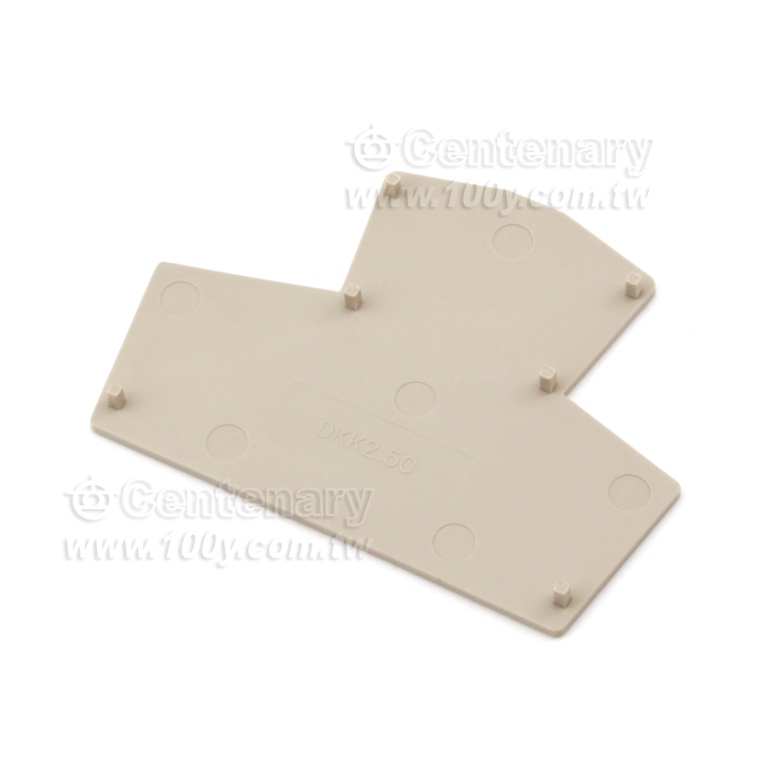 S+DK Series-DIN Rail Mount Terminal-Cover Of Double Deck - 17851 Product Image