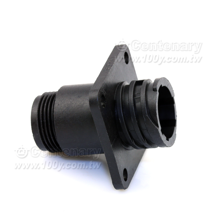AMP Series 1 CPC Circular Plastic ConnectorsReceptacle-Square Flanged Receptacle-Free Hanging Plug - 18179 Product Image