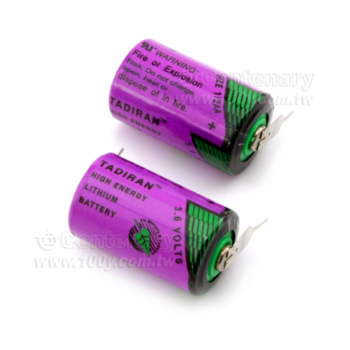 3.6V/0.7Ah 1/2AA加Pin - 18384 產品圖片