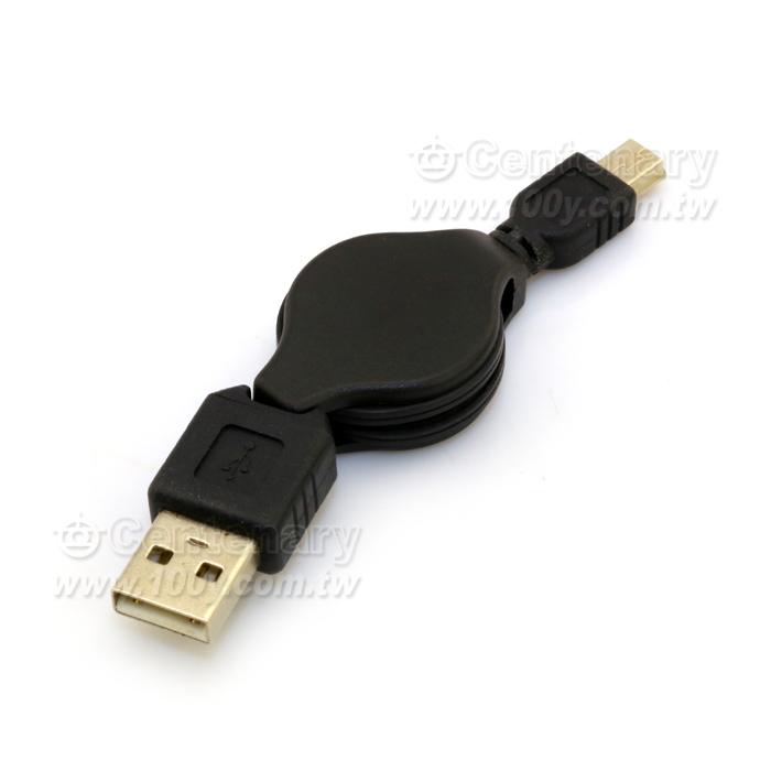 UB-102    USB2.0 A公-迷你5P 1M - 21776 產品圖片
