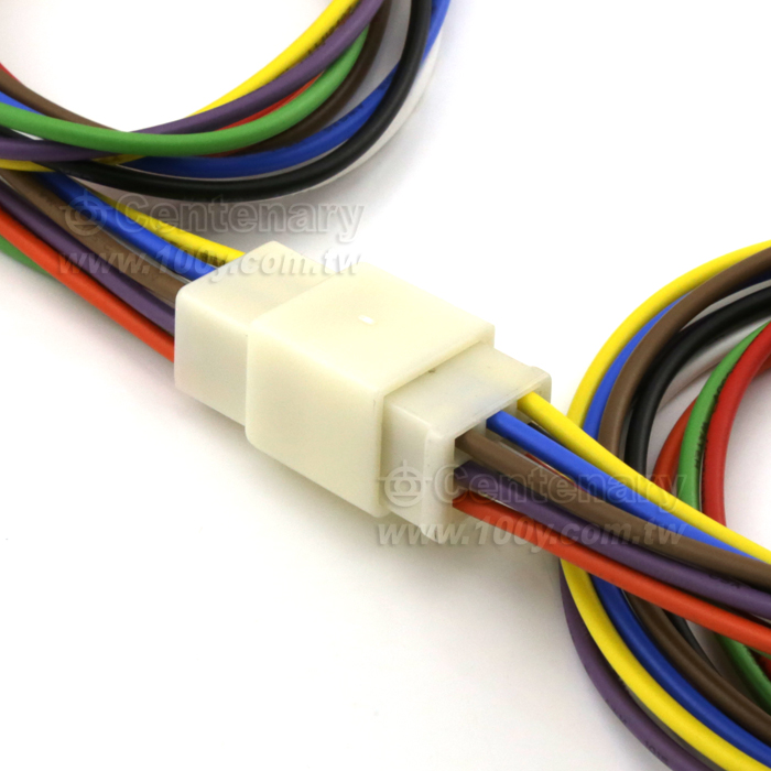 9P汽車排線公,母插 20AWG - 11164 產品圖片