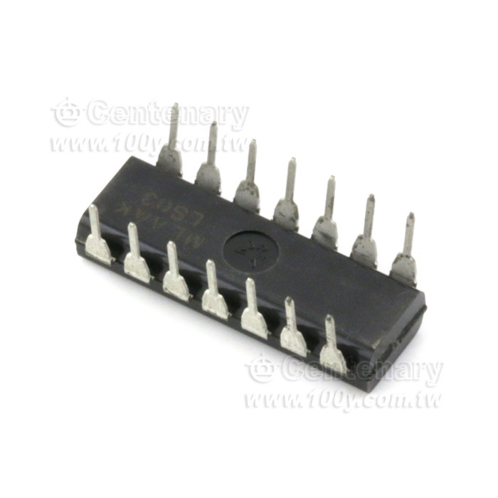 Quad 2-input positive-NAND gates with open collector output - 51585 Product Image