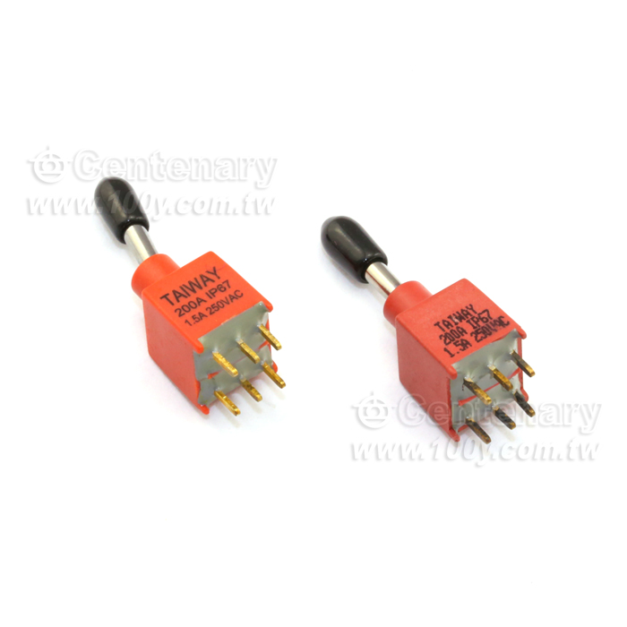 Sealed Surface Mount Taggle Switches - 21816 Product Image