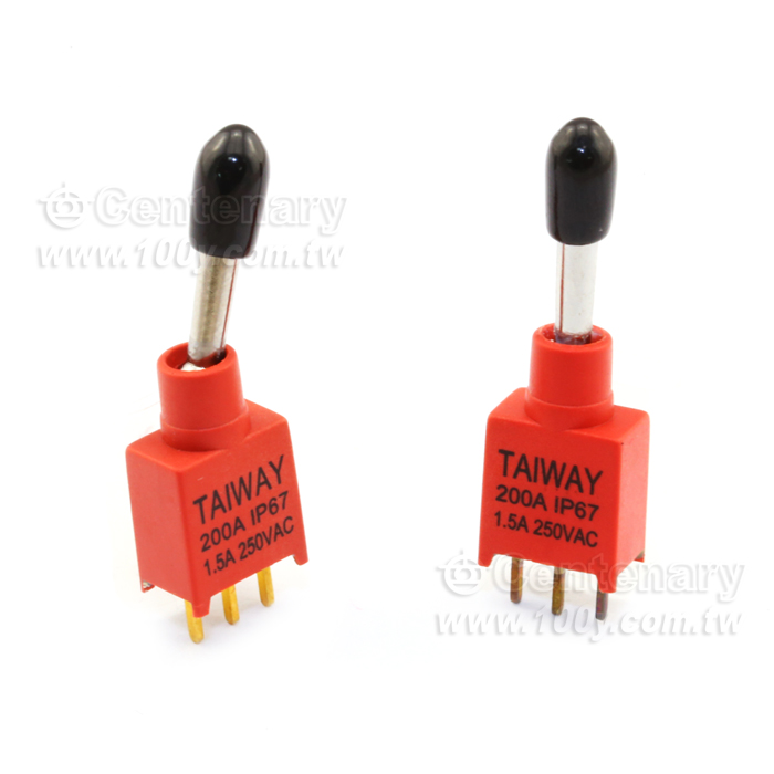 Sealed Surface Mount Taggle Switches - 21815 Product Image