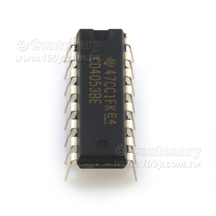 CMOS Triple 2-Channel Analog Multiplexer/Demultiplexer with Logic-Level Conversion - 22545 Product Image