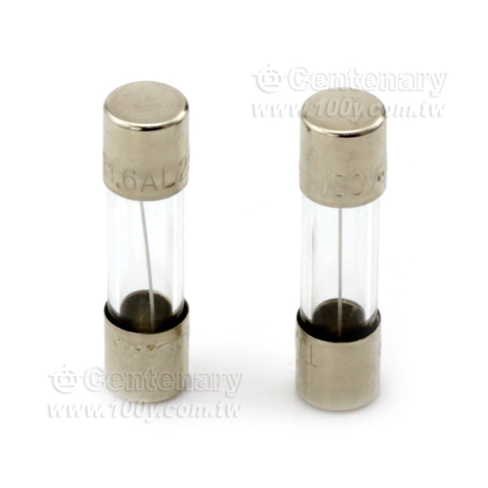 2.5A/250V 慢熔玻璃管 6.3*32mm - 37953 產品圖片