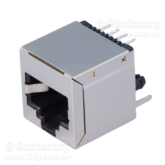 RJ45座 8P8C 180°【ROHS】 - 24568 產品圖片