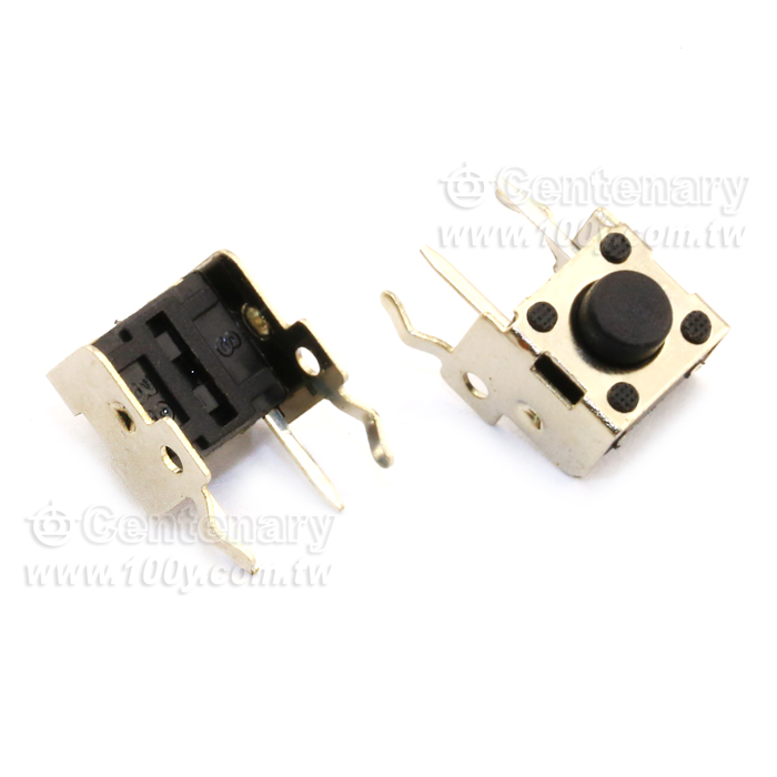 12Vdc 50mA 6*6*3.85 (ROHS) 小型按鍵開關 - 17610 產品圖片