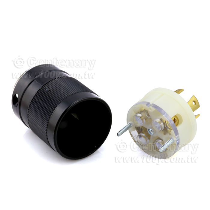 MARINCO_30A 250V 3∮ NEMA Locking, Plug - 28833 Product Image