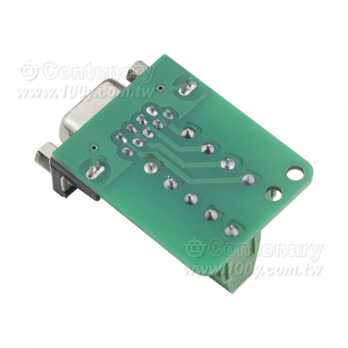 DB9 Female Transfer Terminal Module/ Nut - 104470 Product Image