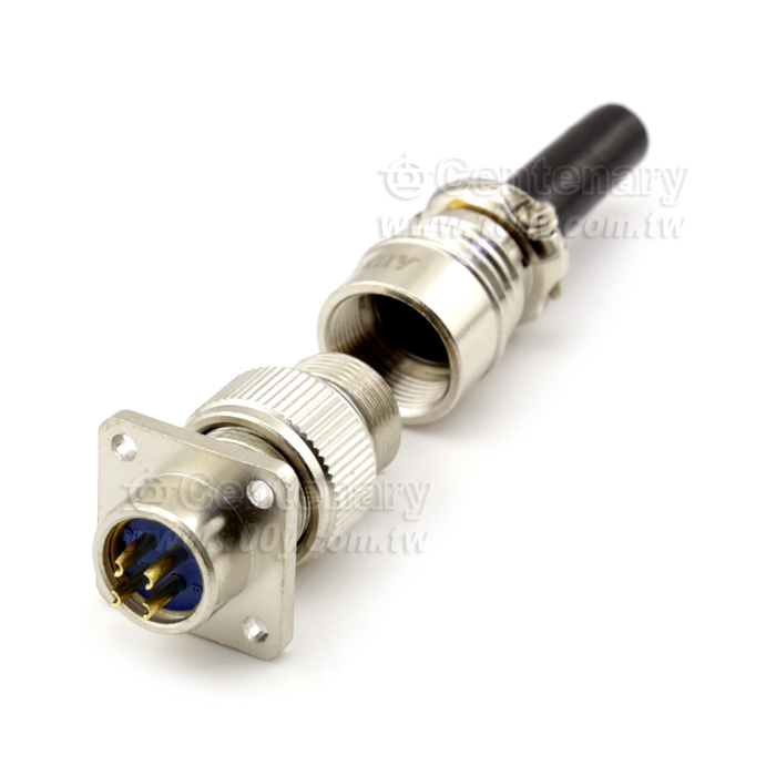 Thread Coupling Nickle Plated Industrial connector - 15211 Product Image