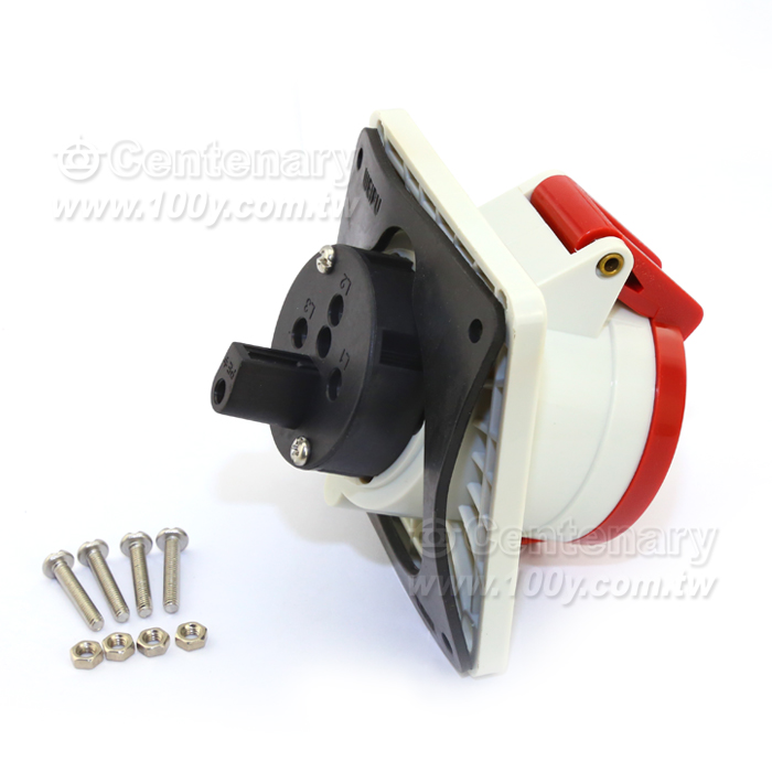 IP44 4P Industrial Female Socket - 53640 Product Image