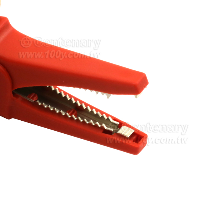 鱷魚夾 1000V/32A 紅色 - 73746 產品圖片
