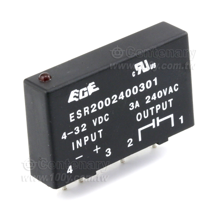 4~32VDC/240VAC 3A +LED - 34476 產品圖片