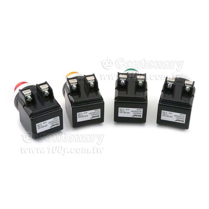 φ25mm 圓形指示燈 220V 橙色 - 131552 產品圖片