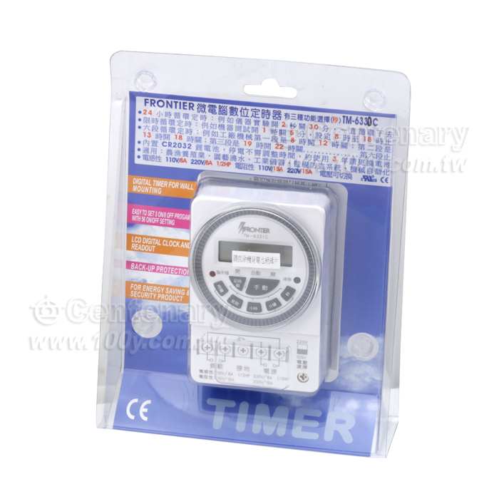 微電腦數位定時器 TM-6330 - 39281 產品圖片