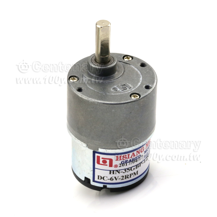 直流減速馬達 DC6V  2RPM - 63387 產品圖片