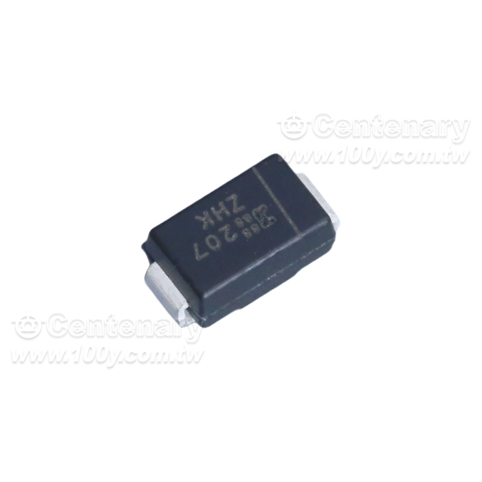 1.0W SURFACE MOUNT ZENER DIODE - 40629 Product Image