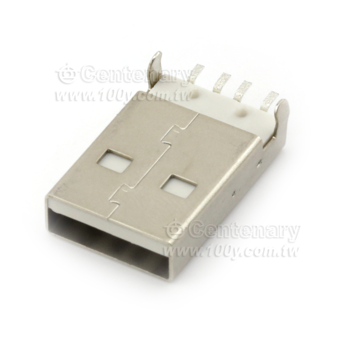 USB  AM Flat 180°  4P (無鉛) - 41059 產品圖片