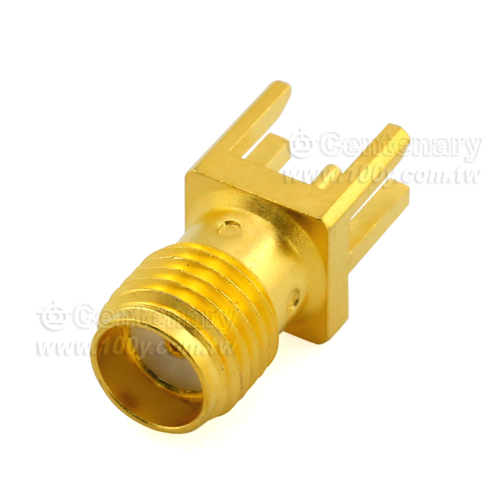 SMA(F) JACK PCB MOUNT(ROHS)  18GHz VSWR1.2 - 48950 產品圖片