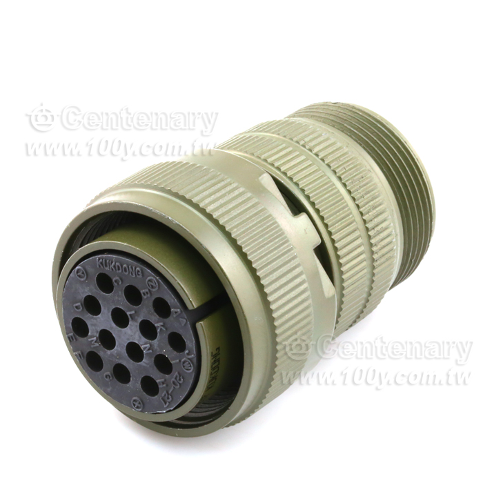 14P母端直管接頭 13A~20A 500Vac - 62321 產品圖片