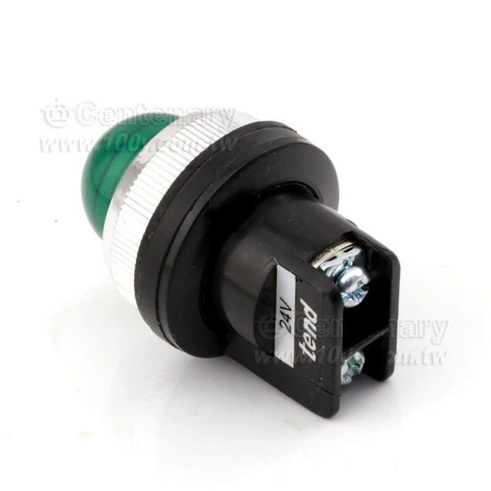 ψ25m/m圓頭 220V 綠色 - 36844 產品圖片