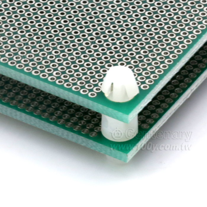 PC板塑膠間隔柱 (1000PCS/包) A高度12.7mm - 46418 產品圖片