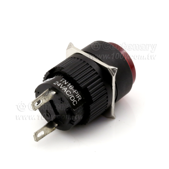 照光式指示燈 紅 Φ16mm (ROHS) - 48758 產品圖片