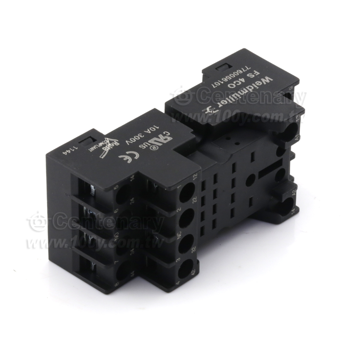 14P 繼電器腳座 10A 300V - 49017 產品圖片