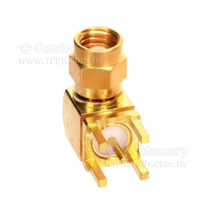 SMC PLUG P.C.B.MOUNT RIGHT ANGLE - 49642 Product Image