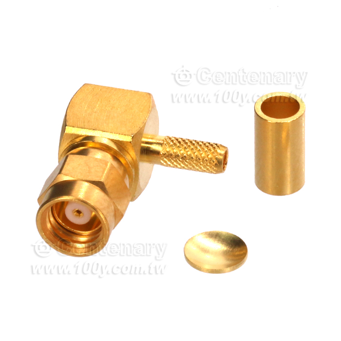 SMC Plug Crimp Right Angle - 49640 Product Image