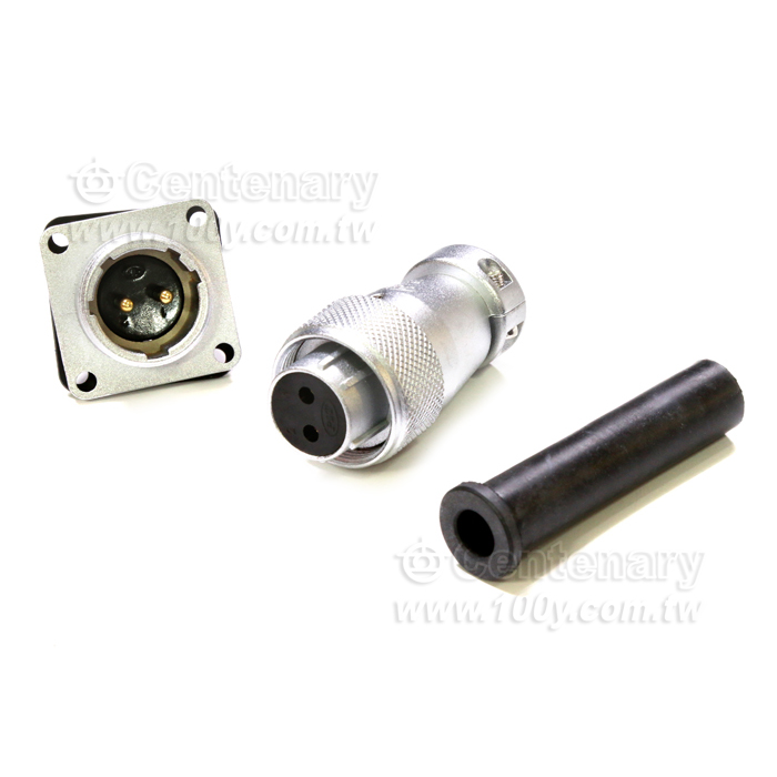 2P公插座+2P母插頭 15A/250V - 50718 產品圖片