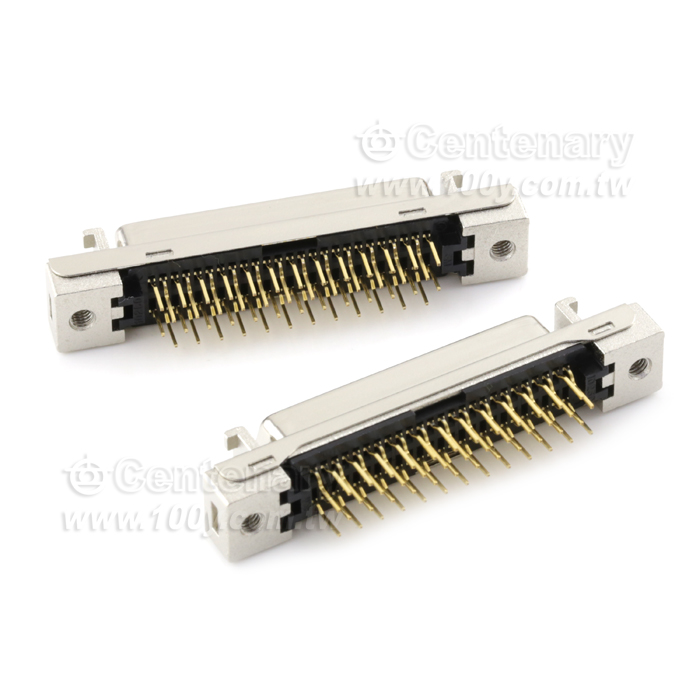 3M_MDR Boardmount Thru Hole Vertical Receptacle - 53169 Product Image