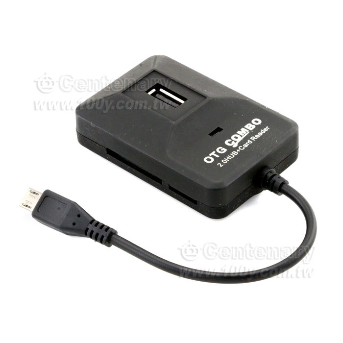 USB2.0 HUB Micro USB接口讀卡器 - 103166 產品圖片