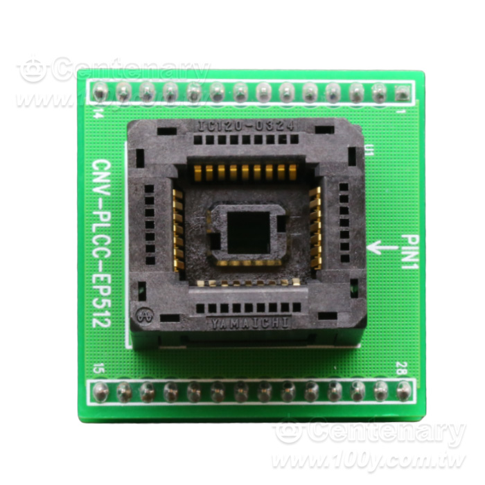 燒錄轉接座PLCC32轉DIP-28 - 54025 產品圖片