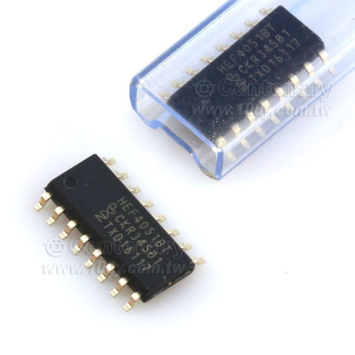 16P/SOIC(ROHS) 8路類比多工器 - 54076 產品圖片