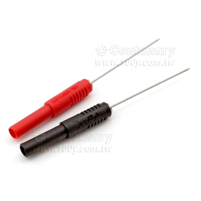 針型不鏽鋼測試探針 紅,黑 - 57813 產品圖片