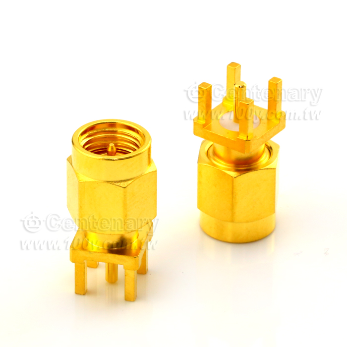PCB面板插座 SMA公頭  (Φ1.27); 27GHz VSWR1.2 - 57820 產品圖片