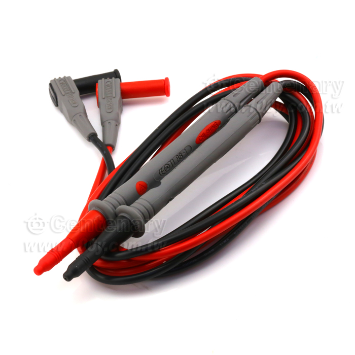 安規測試棒 紅,黑 1000V/10A/CATIII - 57864 產品圖片