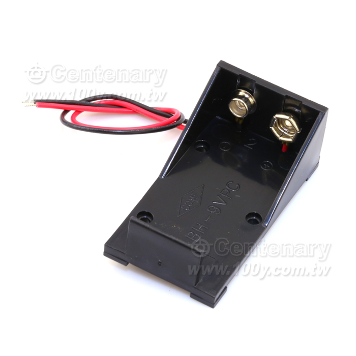 9V Plastic Battery Holder - 58611 Product Image