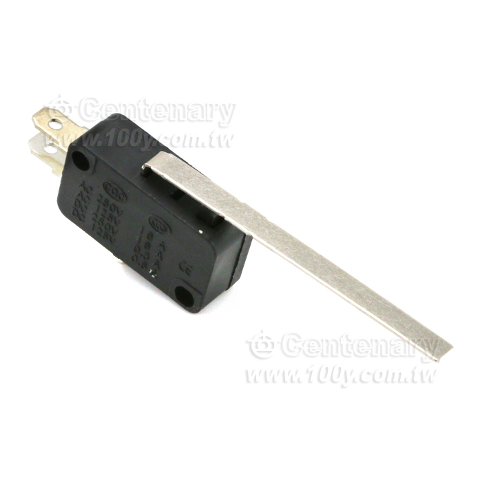 微動開關15A/鐵片53.4mm (ROHS) - 40427 產品圖片
