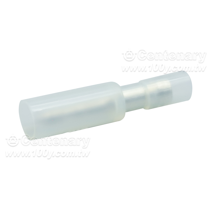 "NICHIFU" 子彈形公端子20-18AWG 白ROHS - 60461 產品圖片