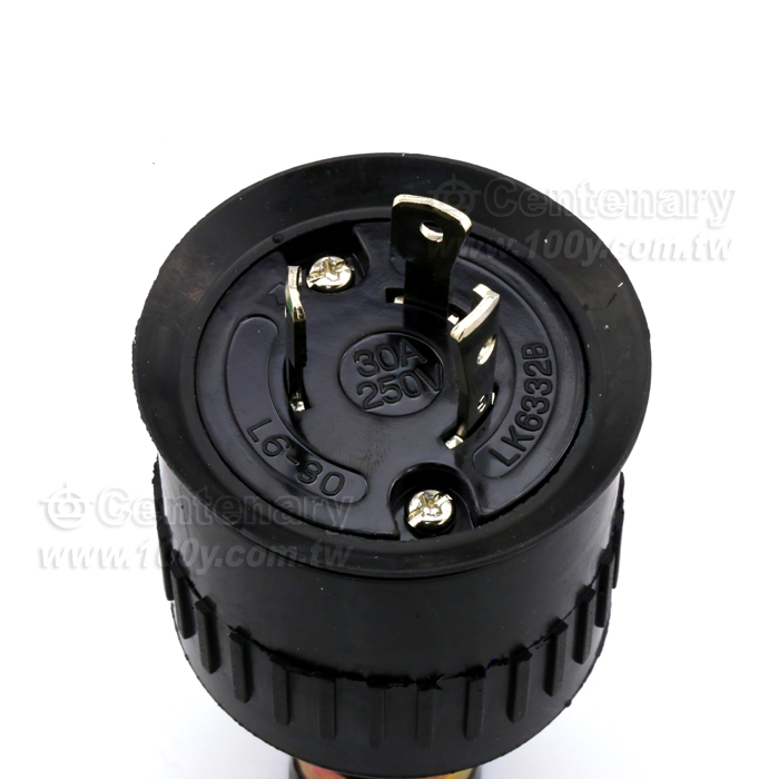 Bakelite L6-30P Locking Rubber Plug 3P30A - 60684 Product Image