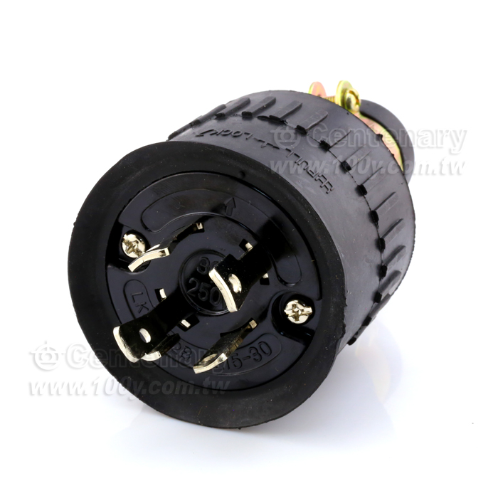 L15-30P引掛中間插頭4P30A 250V - 60703 產品圖片