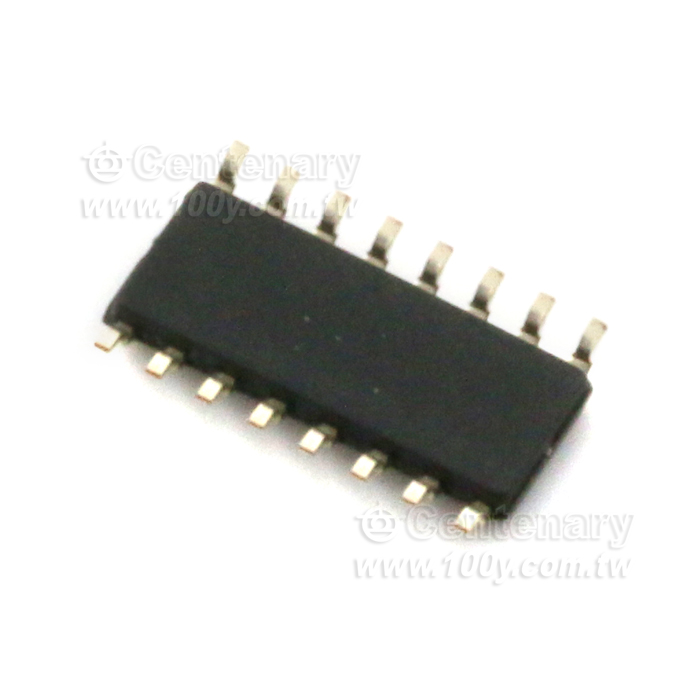 16P/SOIC  多路器開關IC - 61043 產品圖片