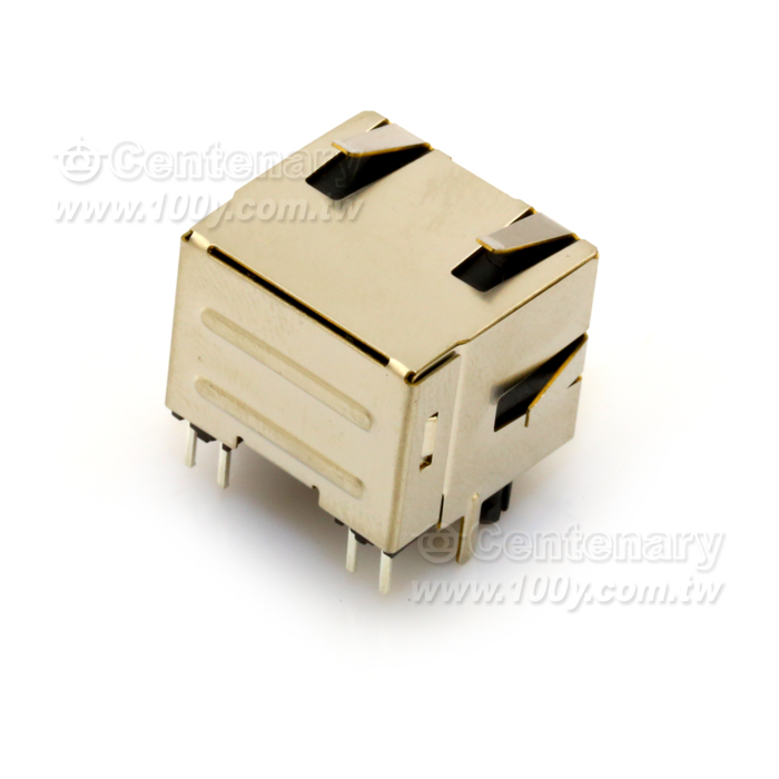 RJ45母座-8P8C-90° (ROHS) - 22622 產品圖片