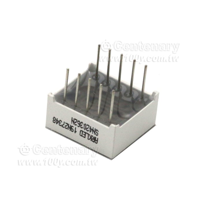 0.36" 共陽 紅色 1.8Vf - 62443 產品圖片