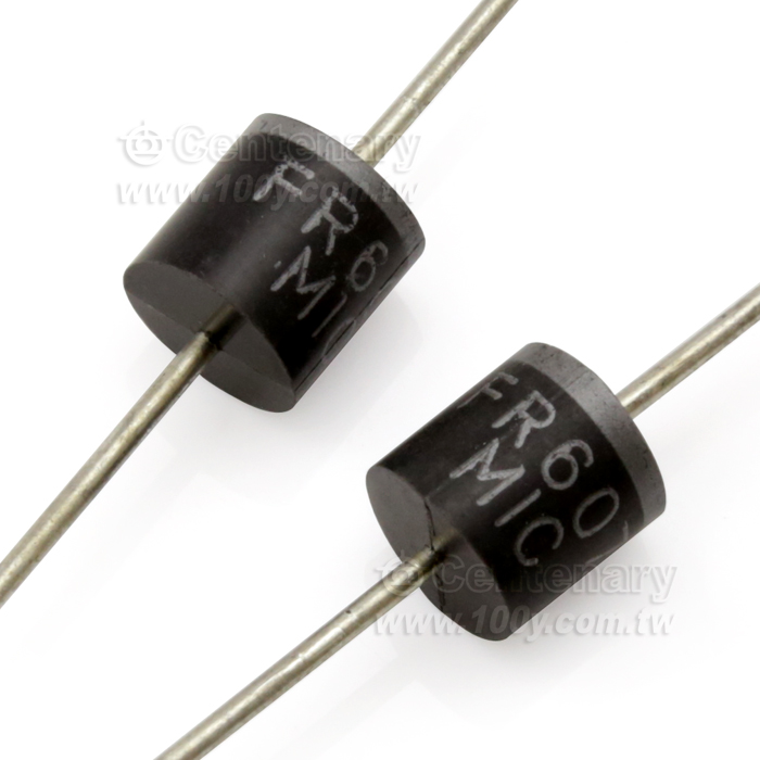 快恢復二極管  6A/1000V  - 62821 產品圖片