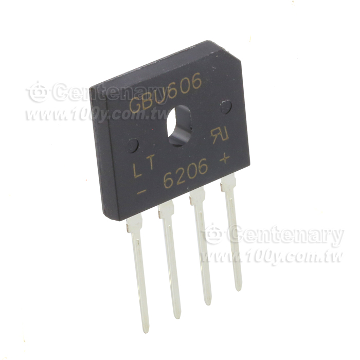 橋式整流 4A/600Vrrm - 63528 產品圖片